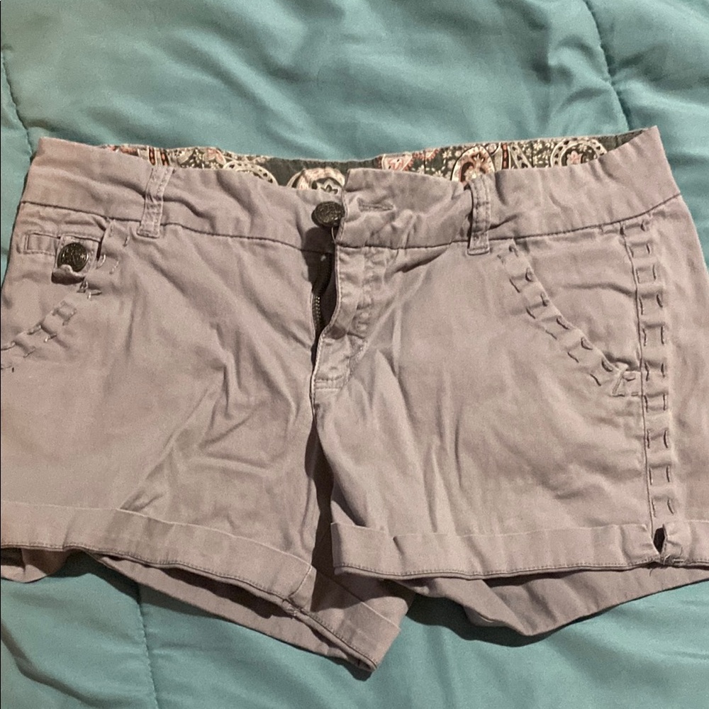 Copper Key Gray Cargo Shorts Relaxed Fit